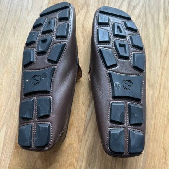 Gucci Leather Driver with Bumble Bee - Picture 5 of 6